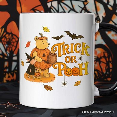 Trick or Treat Winnie-the-Pooh Mug, 1926 A.A. Milne Halloween Gift