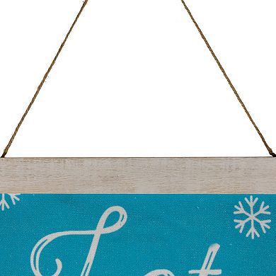 Northlight 43-Inch Let It Snow Wall Decor
