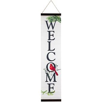 Northlight 43-Inch Cardinal Welcome Wall Decor