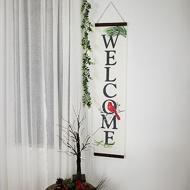 Northlight 43-Inch Cardinal Welcome Wall Decor