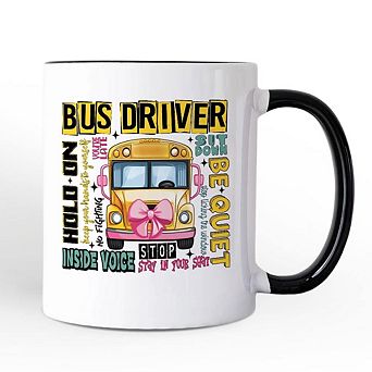 School Bus Driver Mug, Funny Back to School Occupation Gift