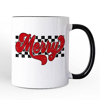 Merry Retro, Christmas Checkered Gift