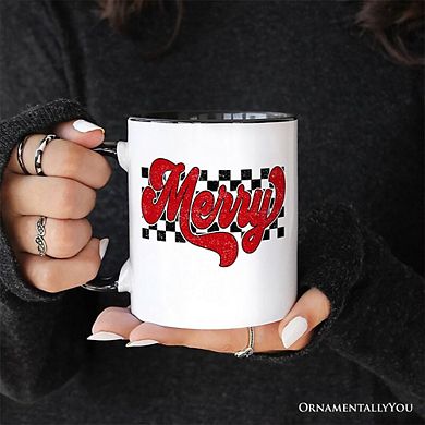 Merry Retro, Christmas Checkered Gift