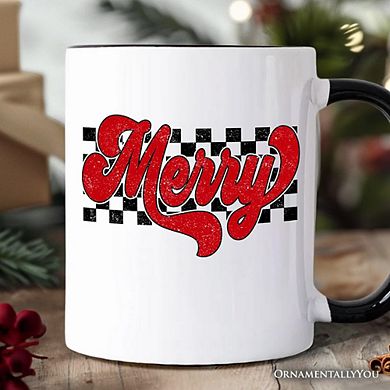 Merry Retro, Christmas Checkered Gift