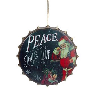 Northlight 11.75-Inch Peace, Joy & Love Wall Decor