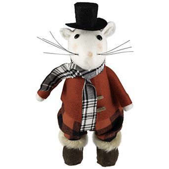 Northlight 11-Inch Winter Mouse Tabletop Figure