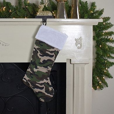 Northlight 19-Inch Camouflage Christmas Stocking with Cuff