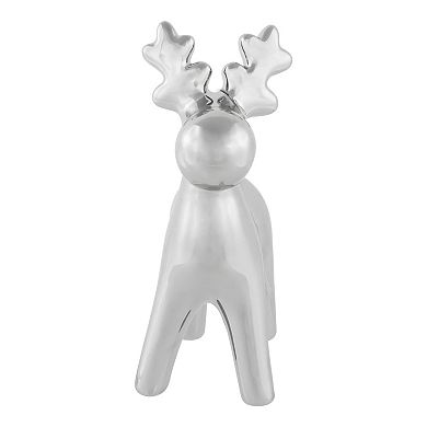 Northlight Sleek Ceramic 7-in. Standing Moose Christmas Figurine Table Decor
