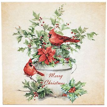Northlight 11.75 in Cardinals Merry Christmas Wall Decor