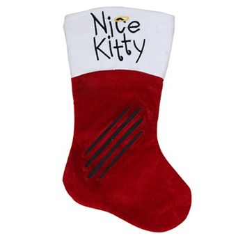 Northlight 19-Inch Angel Pet Nice Kitty Christmas Stocking