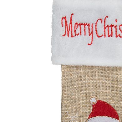 Northlight 19-Inch Merry Christmas Santa Christmas Stocking