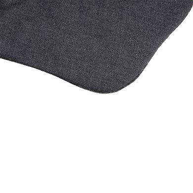 Northlight 20-Inch Burlap & Chambray Christmas Stocking