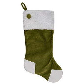 Northlight 20.5-Inch Corduroy Christmas Stocking