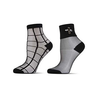 Women's 2 Pair Pack Fashion Anklets