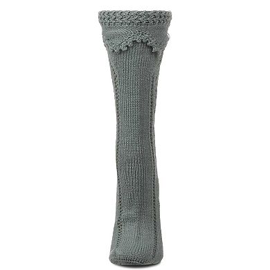 ElegaKnit Chunky Knit Boot Socks