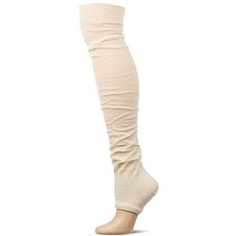 Women's "Trendlucent" Cotton Rich Over The Knee Toeless Sock