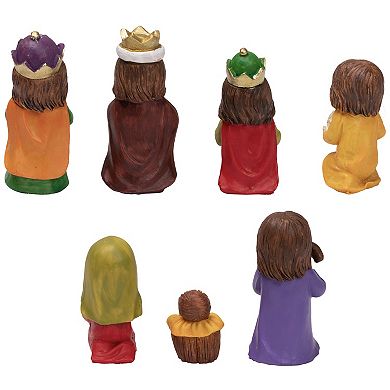 Northlight 7-pc. Mini Children's Nativity Christmas Table Decor Set