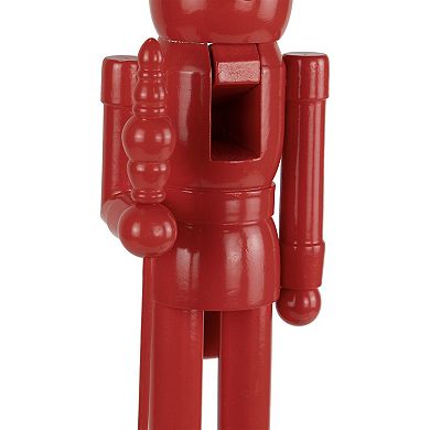 Northlight 15-Inch Nutcracker King with Crown & Scepter Standing Figure