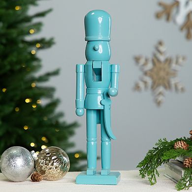Northlight 15-Inch Nutcracker Soldier with Sword Figurine Table Decor