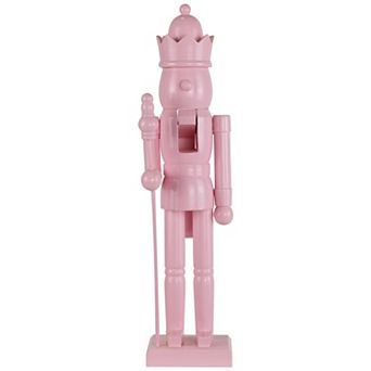 Northlight 15-Inch Nutcracker King with Scepter & Crown Standing Figure