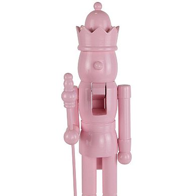 Northlight 15-Inch Nutcracker King with Scepter & Crown Standing Figure