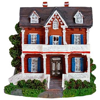Northlight 4.5-Inch LED Lighted Colonial House Christmas Village Decoration Table Decor