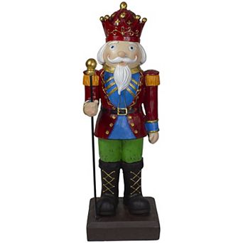 Northlight Nutcracker Soldier Christmas Decoration 22-Inch Floor Decor