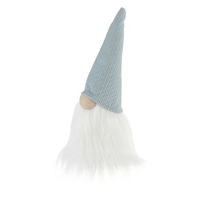 Northlight 8-Inch Plush Gnome with Pointy Hat Christmas Figure Table Decor