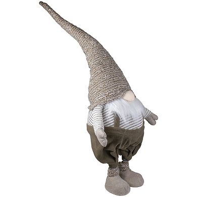 Northlight 34-Inch Tall Standing Swaying Gnome Floor Decor