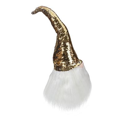 Northlight 25-Inch Weighted Christmas Gnome Head Decoration