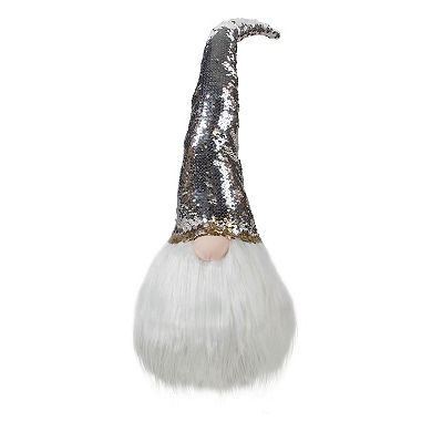 Northlight 25-Inch Weighted Christmas Gnome Head Decoration