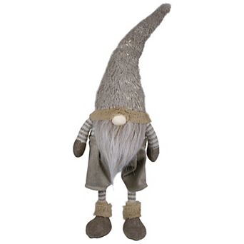 Northlight 22-Inch Standing Swaying Gnome Christmas Figure Floor Decor