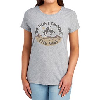 Juniors' Yellowstone We Don't Choose The Way Graphic Tee