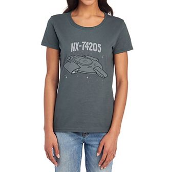 Juniors' Star Trek The Defiant Graphic Tee