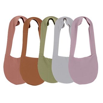 5 Pairs Women Ice Silk Low Cut Liner Socks Anti-Slip Cotton Sole Breathable Invisible Socks