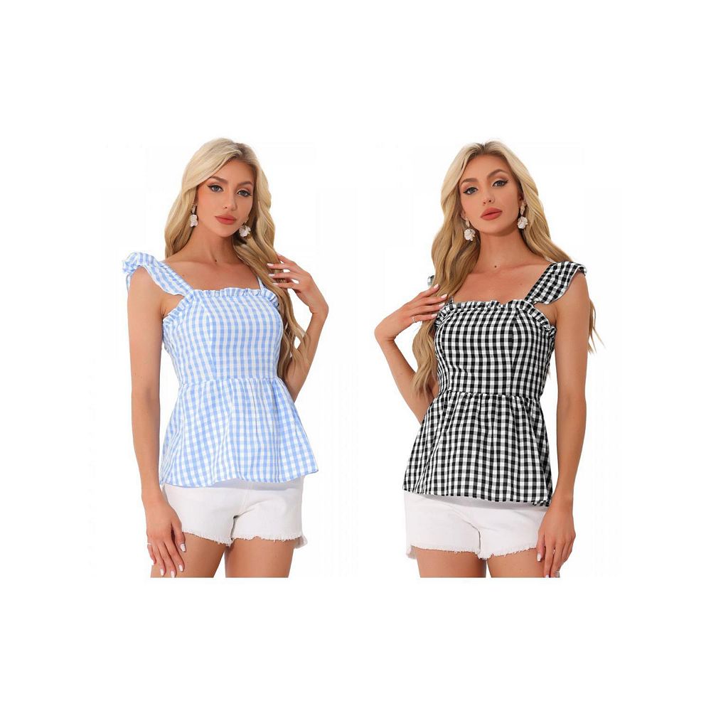 NEEL Comfort Fit Printed Peplum Top – Premium Cotton Summer Top for Women in Australia & New Zealand