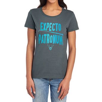 Juniors' Harry Potter Expecto Patronum Graphic Tee