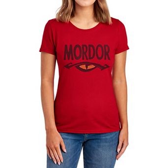 Juniors' Lord Of The Rings Mordor Graphic Tee