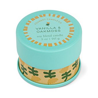 Foundry Vanilla & Oakmoss 5-oz. Soy Blend Candle Jar