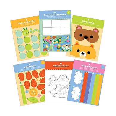Springtime Cheer Cut & Learn Activity Book