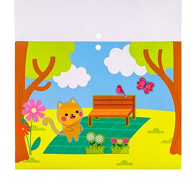 Pilsar 5-pc. Reusable Sticker Pad with 230+ Vinyl Cling Stickers