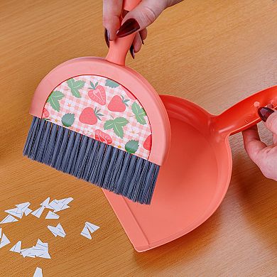 Dustpan & Broom Set - Strawberries 2-pc. Cleaning Tools