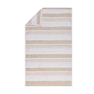 The Big One Textured Stripe 2-Pack Hand Towel Set