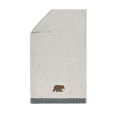 The Big One 2-Pack Bear Embroidered Hand Towel Set