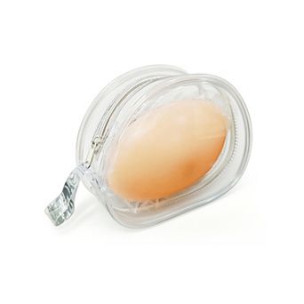 Nipple Covers for Women Strapless Invisible Backless Silicone Adhesive Bras with Zipper Portable Box