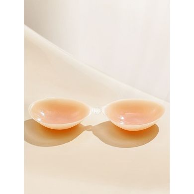 Nipple Covers for Women Strapless Invisible Backless Silicone Adhesive Bras with Zipper Portable Box