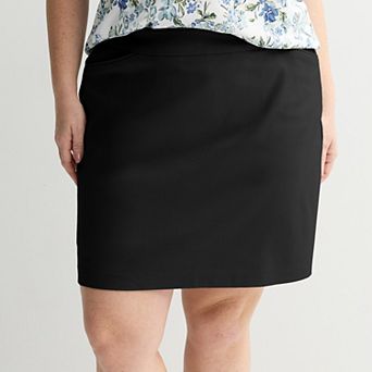 Plus Size Croft & Barrow® Effortless Stretch Skort