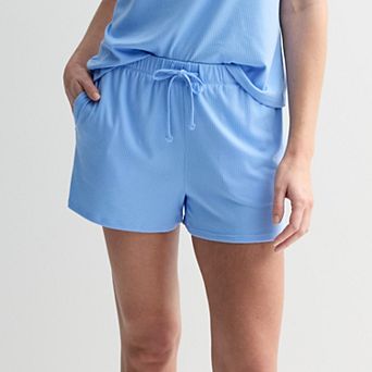 Women's Sonoma Goods For Life® Ribbed Pajama Shorts