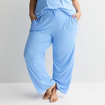 Plus Size Sonoma Goods For Life® Ribbed Pajama Pants