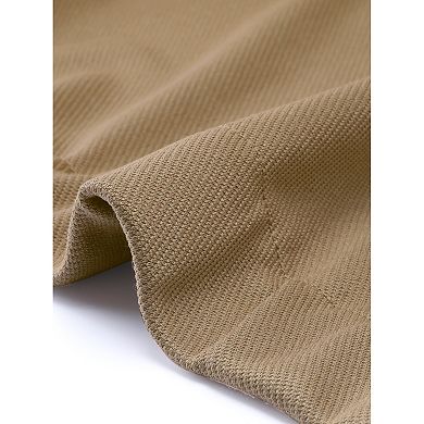 Womens Cropped Jacket Fall Casual Button Down Long Sleeve Coat